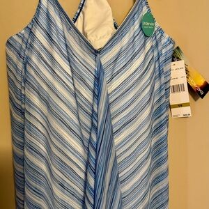 Beach House Blue Bliss Striped Swimwear Tankini